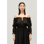 Robe longue noire