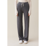 Pantalon fluide cachemire gris