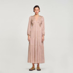 Robe longue imprimée