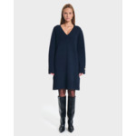 Robe Maille Rigatoni Nocturne en Laine