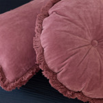 Desforges - Coussin en velours, Romulus