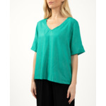 Top à fines rayures lurex