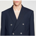 Veste de costume croisée