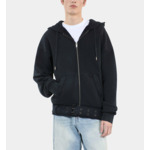 Sweatshirt À Capuche Noir Homme