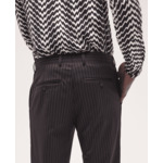 Pantalon Costume Avec Pipping Homme