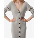 Robe Longue Côtelée