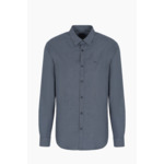 Chemise-b.micro pied de poul