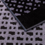 BOSS Home - Serviette de bain en velours de coton 450 g/m², B Monogram