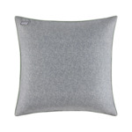 Kenzo - Taie d'oreiller en satin gris, K Ikat