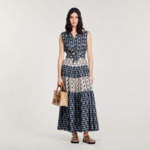Robe longue imprimé paisley