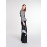 Top smocké à sequins