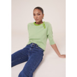 Pull Pastelle-Jade en Laine