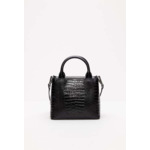 Sac Anouck cuir texturé noir