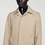 Imperméable mac en tissu technique