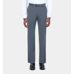Pantalon De Costume En Laine Bleu Homme
