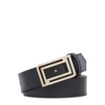 Double L - Ceinture 30 Ajust - Noir