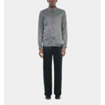 Chemise À Rayures Noires Et Blanches Homme