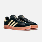 Adidas Gazelle Indoor Black Almost Yellow Gum
