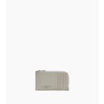 Porte carte large zippé Emile en cuir signature T