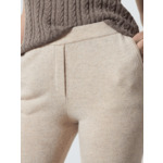 Pantalon jogging cachemire Dulcina BEIGE CHINE