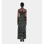 Robe Longue Avec Imprimé Fleuri Femme