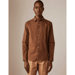 Chemise auguste marron