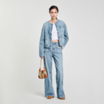 Sac Janet en toile et cuir