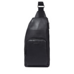 COME DE LANCEL - SAC A DOS BANDOULIERE - Noir