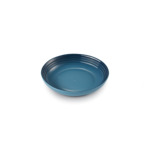 Assiette creuse 22cm en céramique bleu marine