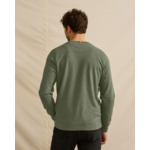Sweat col rond kaki