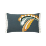 Desforges - Housse de coussin en coton orange, Seventies