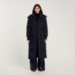 Doudoune longue matelassée