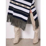 Jupe cachemire Lya MARINE/ASH