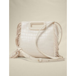 Sac M en cuir croco