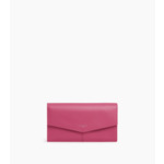 Grand portefeuille Charlotte en cuir lisse