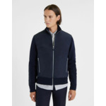 Cardigan Ernest en laine et coton marine