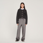 Cardigan en laine certifiée
