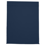 Drap plat Partition Satin de coton Coloris Marine