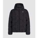 QUILTED HOODED PUFFER