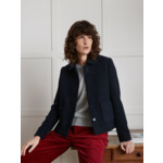 VESTE BOUCLETTE COL