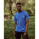 T-shirt bleu vif