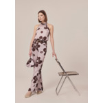 Pantalon Prosper-Parme en Viscose