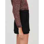 Short jupe en crêpe