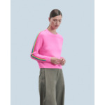 Pull Col Rond Bandes Manches Multico