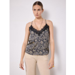 Caraco satiné Holly PAISLEY