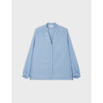 Chemise Léna rayée bleue