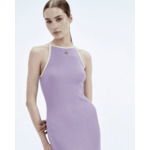 Robe Longue Bretelle Bicolore