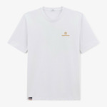 T-shirt Rugby Nation NOUVELLE ZELANDE blanc à col rond en coton