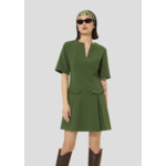 Robe Riyu-Cactus en Polyester Recyclé