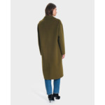 Manteau Maela Kaki en Laine